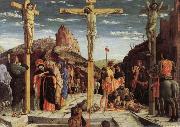 Andrea Mantegna, Crucifixion,from  the San Zeno Altarpiece